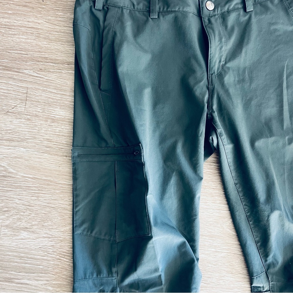 REÍ co op Sahara gray roll up pants sz 10 - Picture 3 of 7